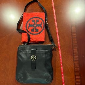 Tory Burch Black leather crossbody bag